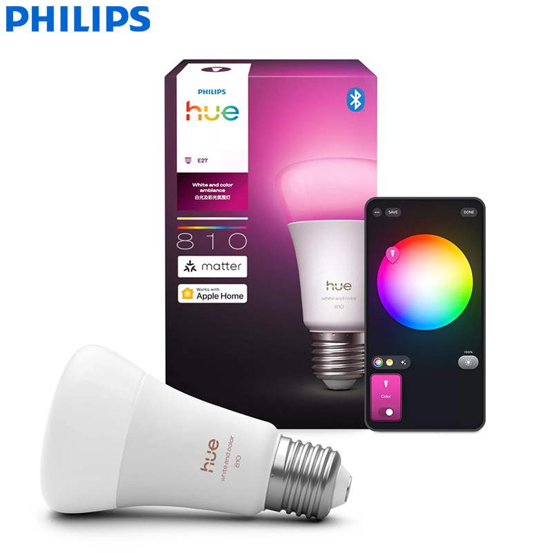 Philips Bulb Hue - Philips Hue E27 A60 810LM Smart