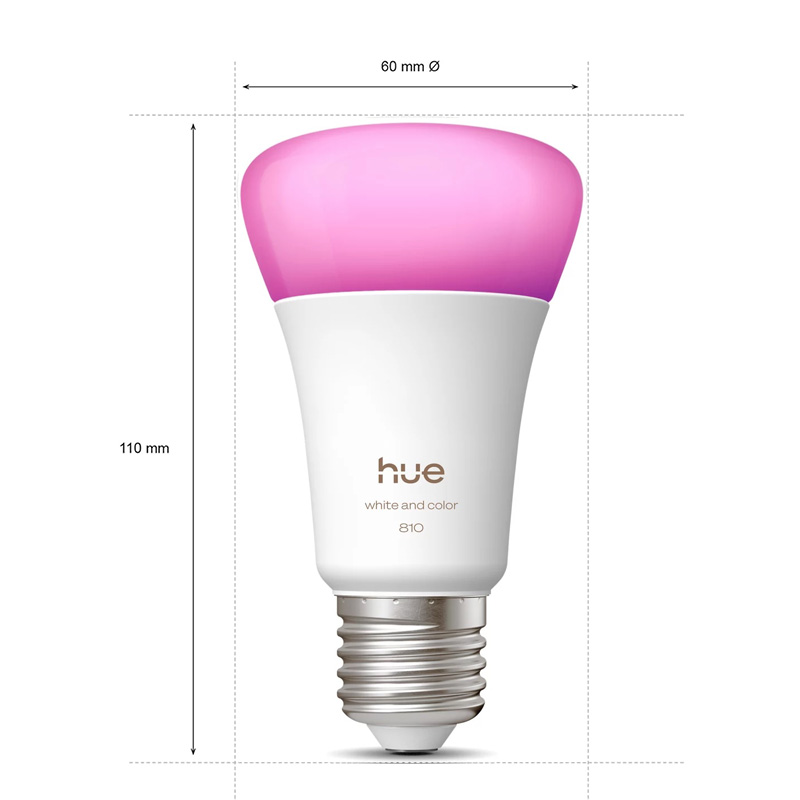 Philips Hue E27 A60 810LM Smar - Philips Bulb Hue review and price